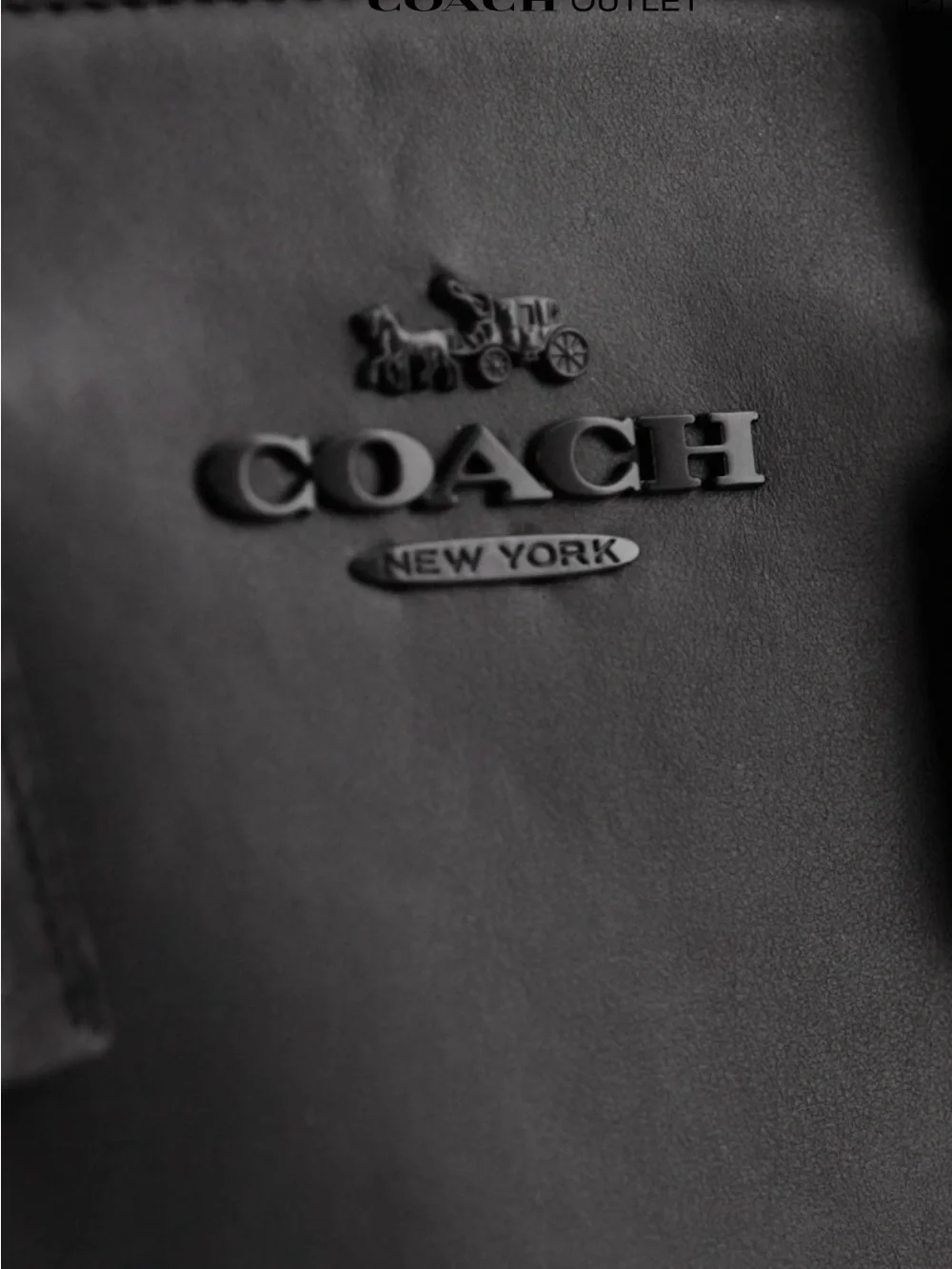Coach Andrea Carryall Embossed Horse And Carriage EUC
